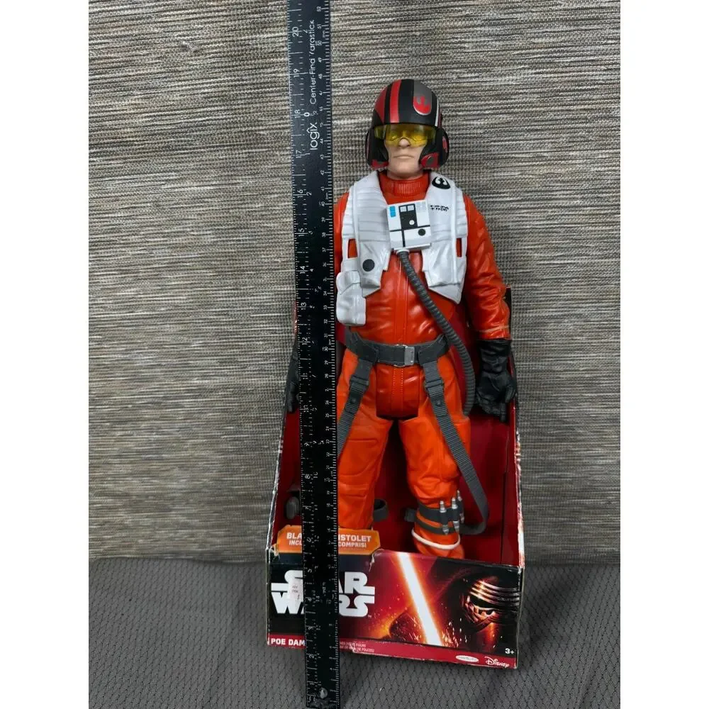 Star Wars Poe Dameron Ace Pilot 18 inch Jakks Big Figs Action Figure NEW